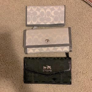 Coach Wallets & Checkbook Holder